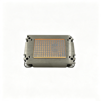 Refroidisseur de processeur passif pour serveur 205W 1U Intel LGA4189-M71, carte mère rectangulaire, 3 caloducs en cuivre, base en cuivre, ailettes en aluminium