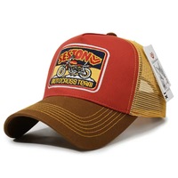 Casquette de baseball trucker personnalisée avec patch brodé 3D Beagle, 5 panneaux, dos en maille, fermeture snapback, vente en gros