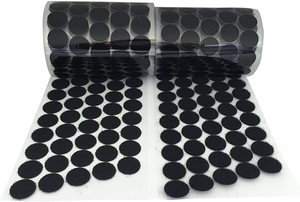 Crochets et boucles auto-adhésifs en tissu, personnalisables en taille et couleur, résistants, imperméables, écologiques, double face - Product Image 3