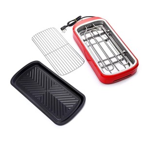 Parrilla Portátil Multifuncional con Soporte para Brochetas, Carrito para Acampar al Aire Libre - Product Image 1