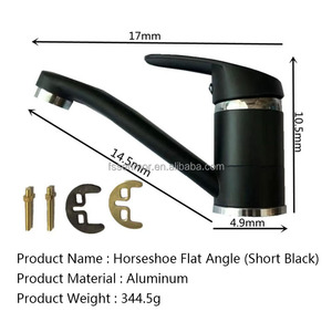 Robinet mélangeur classique en aluminium à poignée unique, à haut débit, pour eau chaude et froide, pour cuisine, salle de bain et douche - Product Image 6