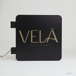 Outdoor Custom <b>Light</b> Box <b>Sign</b> Double Sided Illuminated Square Wall Advertising LED <b>Light</b> Box <b>Sign</b> - Product Image 3