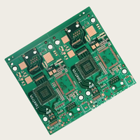 Disesuaikan satu sisi & dua sisi hijau PLC PCB papan komponen Gerber File PCBA Model PCBA Xixi Merek 1 oz tembaga