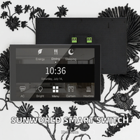 Panel de Control Inteligente Portworld YC-SM08M con Pantalla IPS de 8 Pulgadas, Android, Alimentación PoE y Control por Aplicación