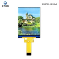 شاشة عرض LCD IPS TFT مقاس 2.0 بوصة من QTSS مع إطار، دقة 240×320، شريحة تحكم ST7789، واجهة SPI 4W، سطوع 600 شمعة/م2