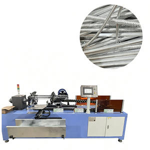 Machine de formage de tuyaux en aluminium <span class=keywords><strong>rond</strong></span> ondulé entièrement automatique pour l'industrie de la réfrigération - Product Image 1