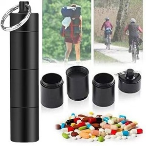 Organizador de Pastillas Metálico de Lujo, Marca Smart Travel, Mini, para 30 o 7 Días, Programación <span class=keywords><strong>AM</strong></span>/<span class=keywords><strong>PM</strong></span>, Diseño Seguro para Alimentos, Personalizable, con Alarma - Product Image 6