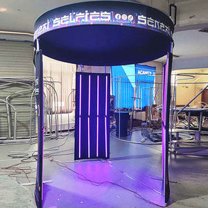 360 Selfie Led iluminación inflable evento telones de fondo alimentado por batería CAMBIO DE Color luz Led para Cabine Photo 360 2022 - Product Image 3