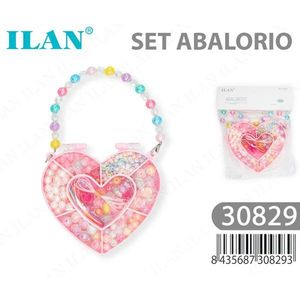 Set di perline ILAN a forma di cuore 30829 per la creazione di gioielli - Product Image 3