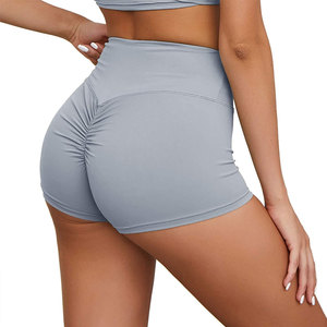 Shorts de compression pour femmes, personnalisables, à la mode, avec logo personnalisé, taille haute, respirants, séchage rapide - Product Image 3