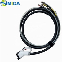 Chargeur rapide pour véhicules électriques DC Combo2 200A 250A 300A Prise de charge rapide CCS2 CCS1/J1772/Type2 Pistolet de charge rapide TUV VE