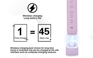 Cepillo de dientes eléctrico <span class=keywords><strong>Dubon</strong></span> Bristle Sonic resistente al agua con múltiples modos para proteger las encías para adultos y niños - Product Image 5