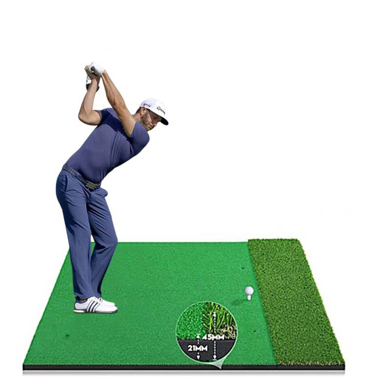 Double Sided Golf Hitting Mat Dual