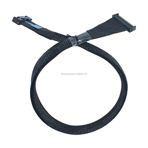 Mcio X8 SAS Mini PCIe Gen5 Mạng Cáp SFF 8654 74pin tốc độ cao sff1016 74pin đồng đôi thẳng cổ phiếu cho mạng - Product Image 2