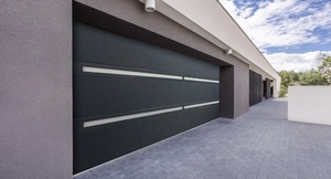 <span class=keywords><strong>Porte</strong></span> de <span class=keywords><strong>garage</strong></span> <span class=keywords><strong>sectionnelle</strong></span> ATMOS résidentielle moderne isolée automatique en acier fini mousse PU pour villa - Product Image 2