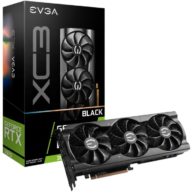 Hot sale new sealed brand GeForce RTX 3070 XC3 super gaming graphics card GDDR6 8GB for desktop applications with fan cooler