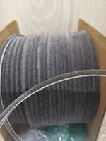 Joint d'étanchéité industriel durable en plastique pour portes et fenêtres avec bande de silicone et lanières de laine pour portes de garage et bâtiments