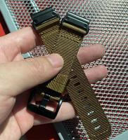 Upro Tali Jam Tangan Nilon Tangguh untuk Garmin Instinct 2/2X/3 45mm 50mm Tali Pergelangan Tangan Tahan Lama dan Bernapas untuk Garmin Fenix 7 7X