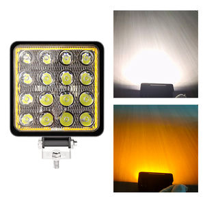 Foco de luces antiniebla blancas superbrillantes de 4 pulgadas y 48W para coche, luz de trabajo 4x4, lámpara de conducción antiniebla para camión, tractor, excavadora - Product Image 3