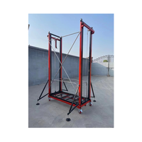 Échafaudage de levage électrique Mobile pliant télécommande escalade mise à l'échelle plate-forme décoration ascenseur multifonctionnel