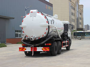 Camion-citerne de collecte à pompe à vide Dongfeng 6x4 grande capacité 20 m³ pour eaux usées, eaux sanitaires, eaux de vidange et huiles usagées - Product Image 6