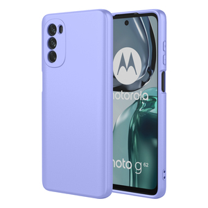 Entrega rápida Silicona líquida Funda colorida a prueba de golpes Funda trasera de silicona para Moto G62 5G - Product Image 4