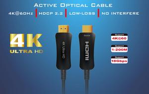 Cable HDMI de fibra óptica de alta calidad 8K compatible con 3D - Product Image 4