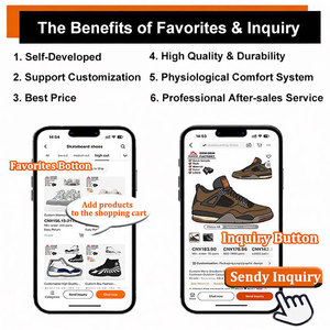Chaussures de sport pour hommes personnalisées, logo OEM, style basketball, chaussures décontractées pour l'extérieur, chaussures de skate pour hommes - Product Image 4