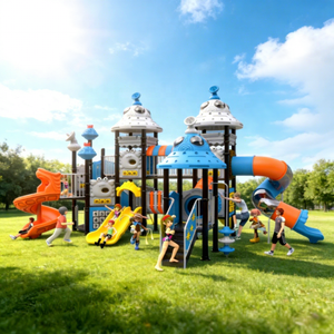Aire de jeux extérieure pour la communauté immobilière, équipement de jeu commercial haut de gamme personnalisé avec conception gratuite, usine chinoise - Product Image 1