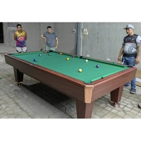 Table de billard haut de gamme neuve de la marque populaire philippine Maxima 8 avec un ensemble complet d'accessoires
