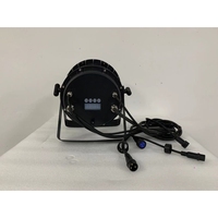Projecteur LED étanche 18W 24W 6-en-1 avec contrôle DMX512 pour éclairage d'ambiance disco, température de couleur 9000K