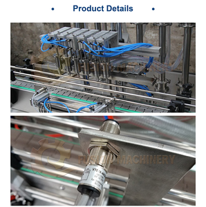 Fusión 6 cabeza bomba de diafragma transportador Soda agua jugo cerveza aceite de cocina 100-1000ml embotellado líquido máquina de llenado automático - Product Image 4