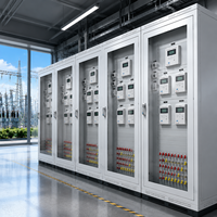 Panneau de protection de transformateur pour automatisation de sous-poste numérique, avec CPU indépendant, double alimentation, DSP industriel et conformité IEC 61850