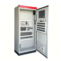 Gabinete de Control de Automatización Industrial, Gabinete PLC Programado a Medida con Inversor y Pantalla Táctil, Acero, 380V, IP65