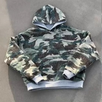 Sweat-shirts camouflage personnalisés en gros, vêtements pour hommes, coton unisexe, épais, confortable, élégant, réversible, streetwear, sweat-shirts MA139