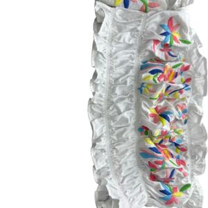 Top Corto de Verano 2025 para Mujer, Diseño OEM, Bordado, Ajustado, de Manga Larga y Hombros Descubiertos - Product Image 6