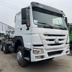 Sinotruk Hohan Howo 6x4 375 420 Second Hand Trailer Head 10 Wheel Tractor Truck
