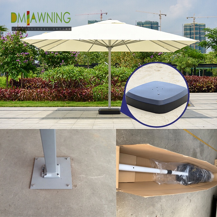 design patio umbrella 10 ft. Offset Umbrella with 360 Rotation Removable Tassel Design for Patio Garden Outdoor Shade -Green