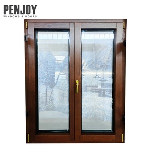 Finestre <span class=keywords><strong>in</strong></span> <span class=keywords><strong>Legno</strong></span> <span class=keywords><strong>Alluminio</strong></span> per Casa Passiva con Vetro Temperato Basso Emissivo Qualificate Energy Star NFRC Certificazione PHI - Product Image 2