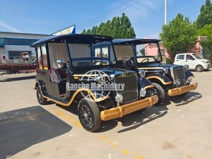Vehículos Eléctricos Legales para Circular por la Calle, 5 Plazas, Carro de Golf Eléctrico Vintage, Autobús Turístico - Product Image 3