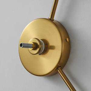 豪华简约创意水晶LED壁灯室内装饰水晶熨斗酒店背景墙客厅楼梯墙 - Product Image 4