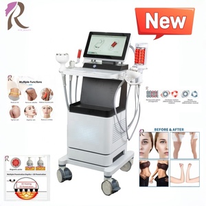 Appareil de remodelage corporel RF de haute qualité avec rouleau lymphatique et infrarouge, machine de contouring corporel RF infrarouge - Product Image 2