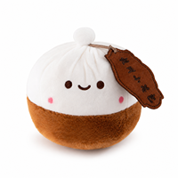 Hochwertige Cartoon-Bambuskorb-Plüschfigur 8 Zoll Kuscheltiere für Kreative Geschenke Schlafzimmer Sofa Dekorationen