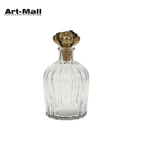 En <span class=keywords><strong>gros</strong></span> fleur en céramique couvercle hermétique <span class=keywords><strong>bocal</strong></span> en verre pour mariage - Product Image 1