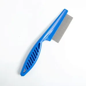Peignes pliables pour animaux de compagnie – Outils de toilettage pour chiens et chats pour l'élimination <span class=keywords><strong>des</strong></span> <span class=keywords><strong>puces</strong></span>, <span class=keywords><strong>des</strong></span> pellicules et <span class=keywords><strong>des</strong></span> taches de larmes - Product Image 5