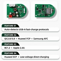 Module de charge rapide PD pour voiture OEM personnalisé 12V 24V, carte de circuit de charge rapide Type-C PD3.0 QC3.0 pour automobile