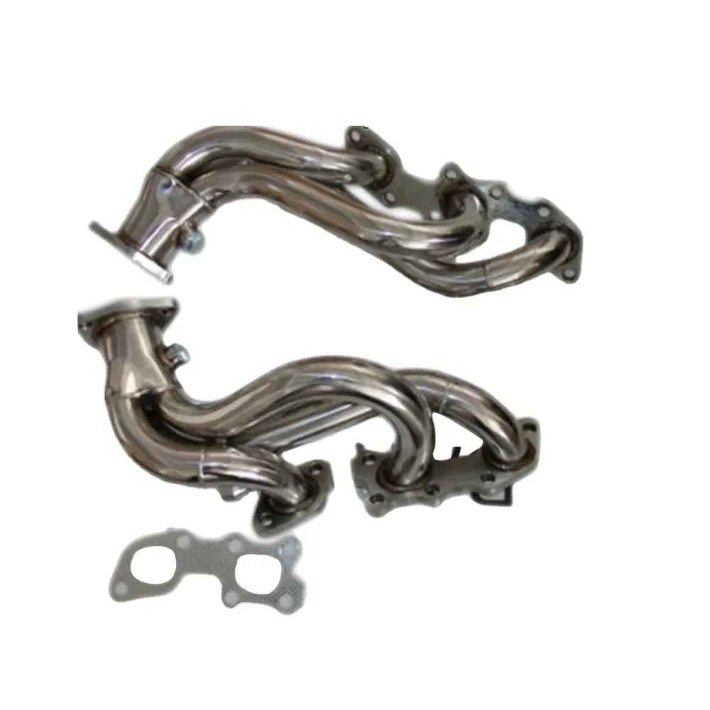 Stainless Steel 304 Cermin Dipoles Exhaust untuk Turbo Manifold 90-96 300ZX Z32 Non Turbo