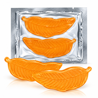 Masque Hydrogel Orange pour les Yeux, Patchs au Collagène Hydrolysé, Éclaircissant, Hydratant, Raffermissant, Anti-rides, Soin Cernes, Logo Personnalisé OEM