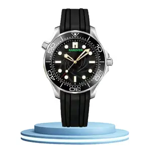 Hoge kwaliteit vintage mechanische automatische lichtgevende dagelijks leven waterdicht horloge mannen luxe beweging polshorloges