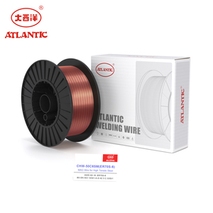 ATLANTIC OEM AWS ER70s-6 0,8 mm 1,0 mm 2,4 mm Koolstofstaal Opper-geplateerde GAS-afgeschermde lasdraad Mig ER70s-6 lasdraadstaaf - Product Image 1